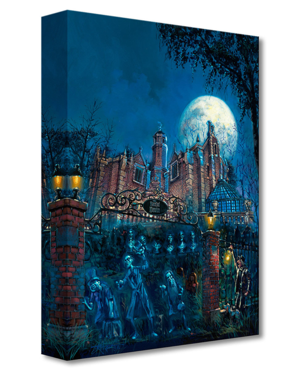 Haunted Mansion 16x12 Disney Treasures Lmt Edition Rodel Gonzalez - Image 2