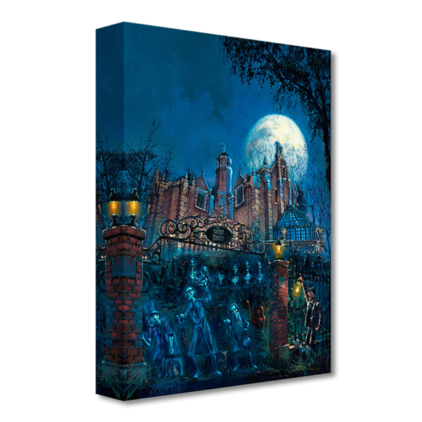 Haunted Mansion 16x12 Disney Treasures Lmt Edition Rodel Gonzalez