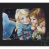 NEVER LET IT GO 12Hx16W by Heather Edwards Disney Animation Art Masters Chiarograph Unframed