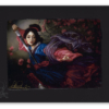 THE ELEGANT WARRIOR 12Hx16W Heather Edwards Disney Mulan Chiarograph Unframed