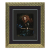 HER FATHER'S DAUGHTER 31Hx27W by Heather Edwards Disney Matted and Framed Chiarograph