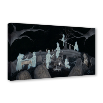 Tea Party 16Hx32W Disney HAUNTED MANSION Fine Wall Art by Michael Provenza