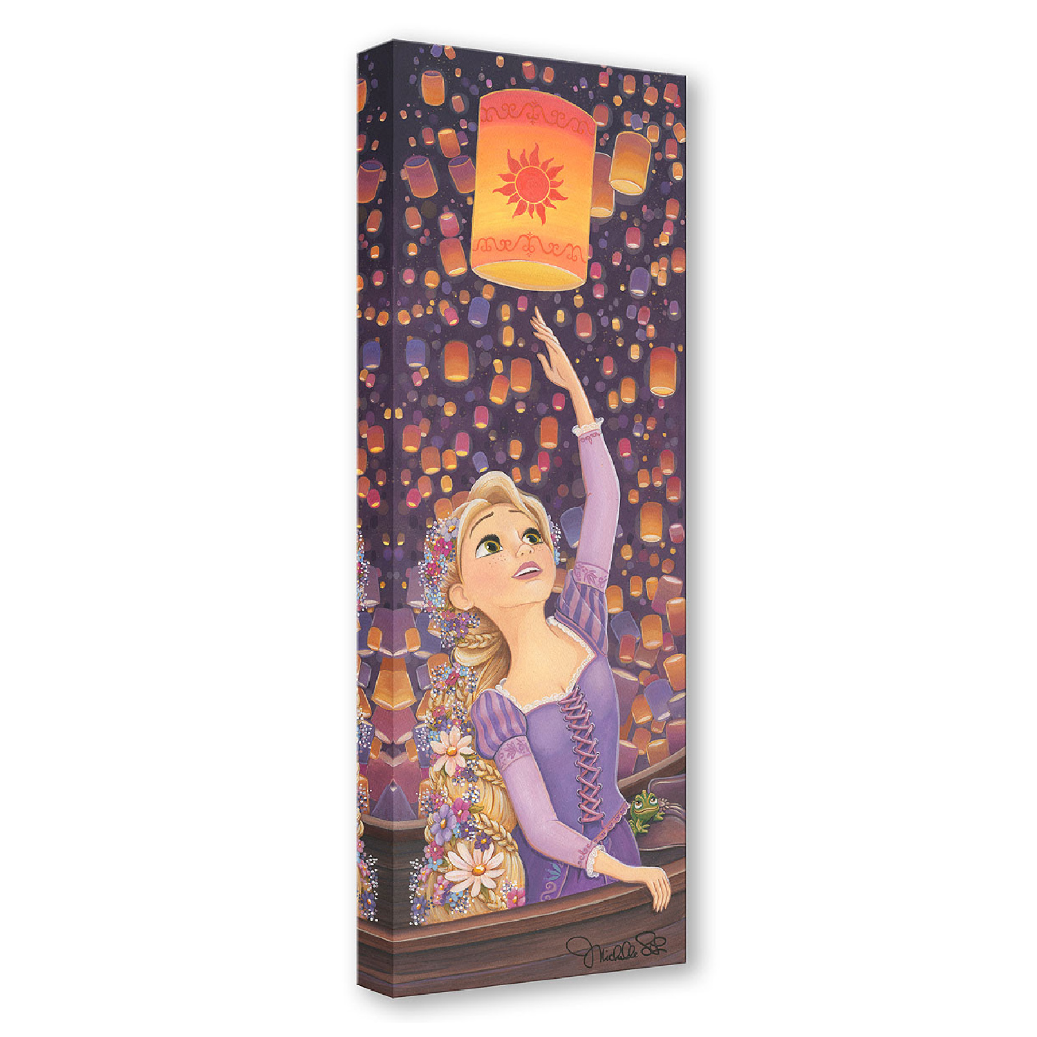 The Lantern Tangled Rapunzel giclee by Michelle St. Laurent