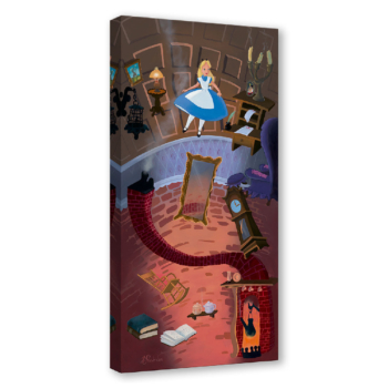 The Rabbit Hole 20Hx10W Disney ALICE IN WONDERLAND Treasures on Canvas Wall Art by Michael Provenza