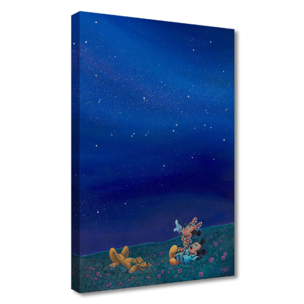 Minnie's Milky Way 30Hx20W Disney MINNIE AND MICKEY MOUSE Fine Wall Art by Denyse Klette