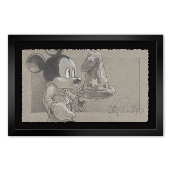 The Power, It's Different-I Like It 11Hx17W Disney FANTASIA MICKEY MOUSE SORCERER by Heather Edwards