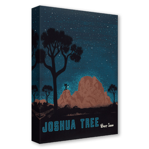 Joshua Tree 16Hx12W Disney Treasures on Canvas by Bret Iwan
